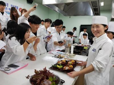 韓国・ヘジョン大学校で日本料理特別講習会実施