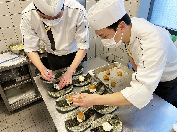 「秘密の実習はじまりま～すの実習編」　～日本料理だけを学ぶ辻調　ブログ22～