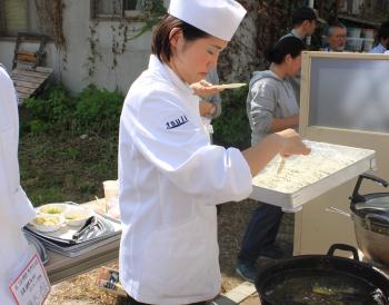 日本料理 安場先生が 川の恵みを活かすフォーラム にてレシピ考案 辻調グループ 食のプロを育てる学校