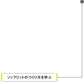 ソッフリットのつくり方を学ぶ