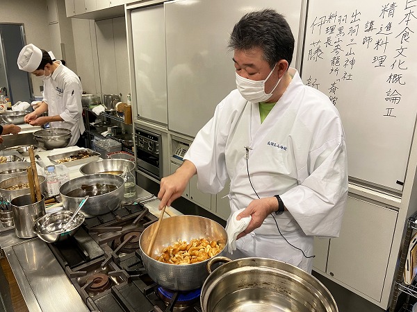 「정진요리(사찰요리)를 배웁니다!」　～일본요리만을 배우는 츠지조 블로그17