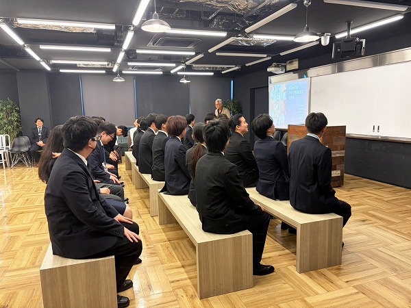 高度調理技術マネジメント学科2年生　キャリア形成実習の出発式！