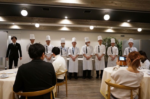 3年間の集大成　保護者食事会