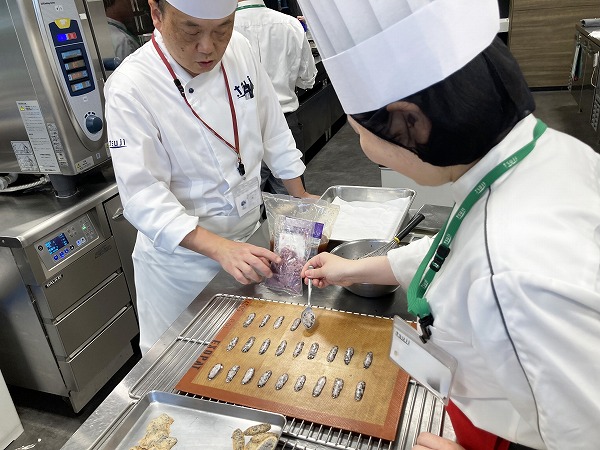 応用総合調理実習のオリジナル料理がついに完成！