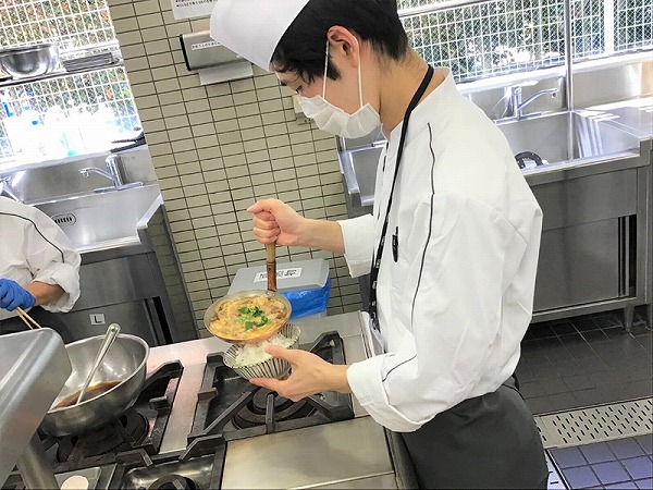 自分たちで初めて料理を仕上げました！【調理実習】辻日本料理マスターカレッジ