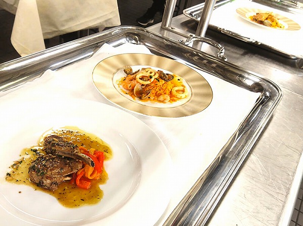 イタリア料理の２つのコース【レストランシミュレーション実習】辻調理技術マネジメントカレッジ