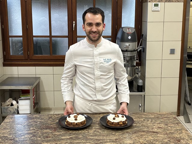 【素材の味を大切にしたお菓子】製菓外来講習 M.Marvin BRANDAO(マルヴァン・ブランダオ氏)  /  ALMA(アルマ)