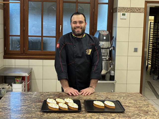 【爽やかなユズを使って】製菓外来講習 M.GAETAN FIARD (ガエタン・フィアール氏)  / Intercontinental BORDEAUX (ｲﾝﾀｰｺﾝﾁﾈﾝﾀﾙ･ﾎﾞﾙﾄﾞｰ)