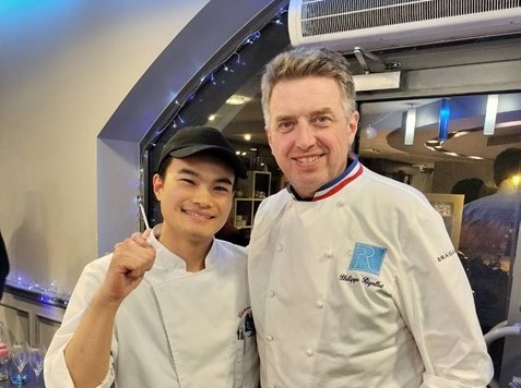 【美しい街アヌシーでの研修】鴨志田 空さん：研修先 Pâtisserie Philippe RIGOLLOT（パティスリー・フィリップ・リゴロ）　