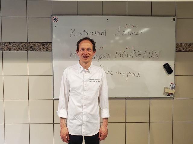 調理外来講習 M.François MOUREAUX（フランソワ・ムロー氏) / AZIMUT（アジムット）/ LA POUTRE（ラ・プートル） 