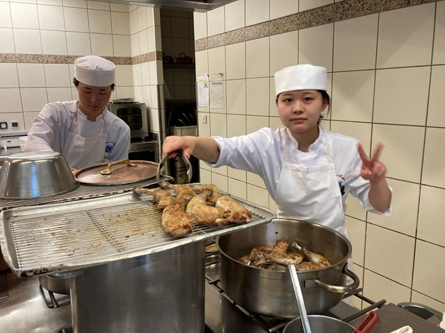 【始まりました！】フランス校シミュレーション実習