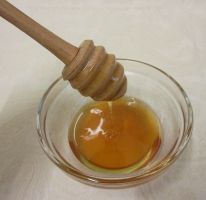 木製のハチミツ用スプーン
