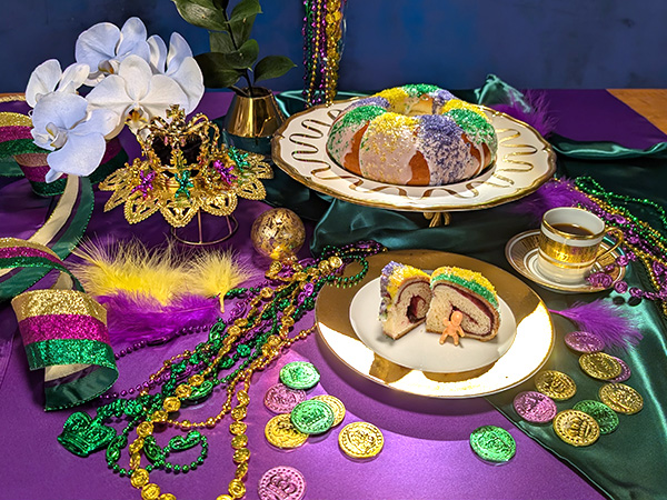 "グレーテル"のスタジオから【ニューオーリンズのキングケーキ】