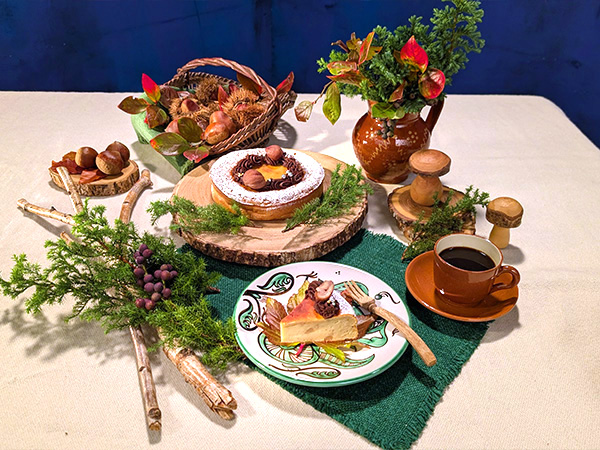 "グレーテル"のスタジオから【スペイン アパルパドールの栗のケーキ】