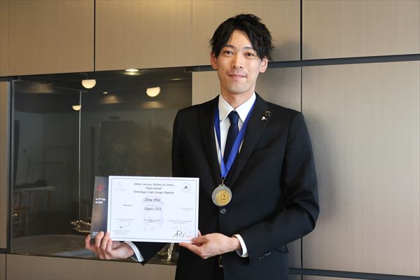 第20回メートル・ド・セルヴィス杯 [プロ部門]　西洋料理・伊藤健人先生が準優勝