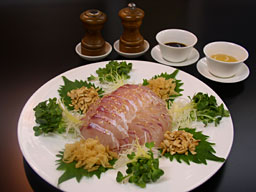 タイの中国風サラダ