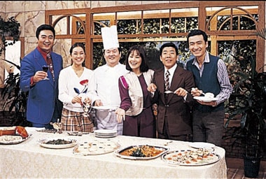 TBS「料理天国」放送開始時の写真